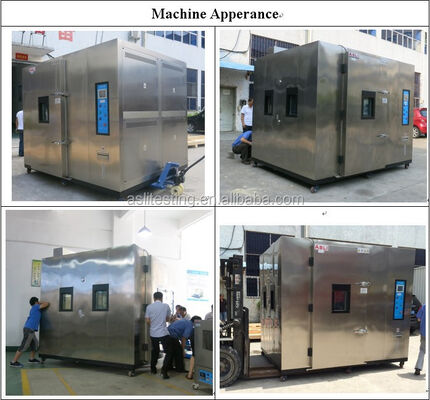 Сгорающая испытательная печь прогулка в стабильной камере