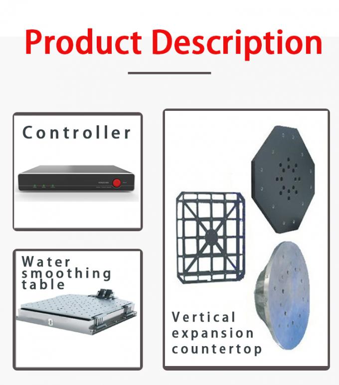 ISO 9001 300kg нагружая электродинамическое оборудование для испытаний вибрации таблицы выскальзывания 1
