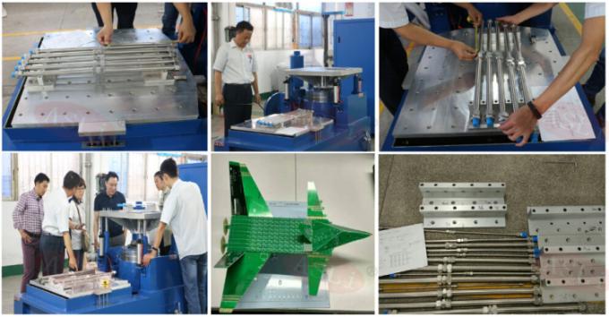 Оборудование для испытаний вибрации таблицы выскальзывания MIL-STD 810F 500X500mm для лаборатории 4